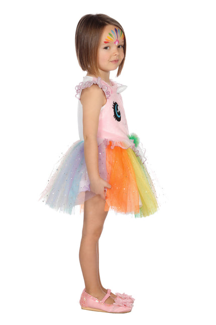 Einhorn Kleid Baby Glitter