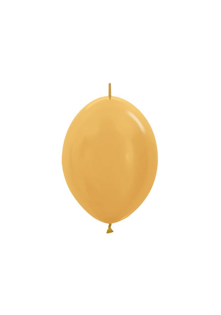 Ballons Metallic Gold 15cm 50Stk