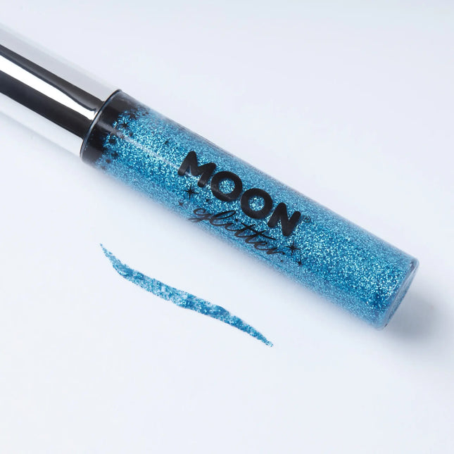 Moon Glitter Holographic Glitter Eye Liner Blau 10ml