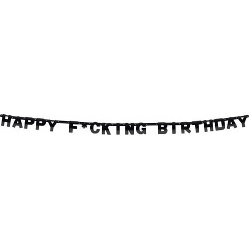 Briefschlinge Happy F*cking Birthday 2.5m