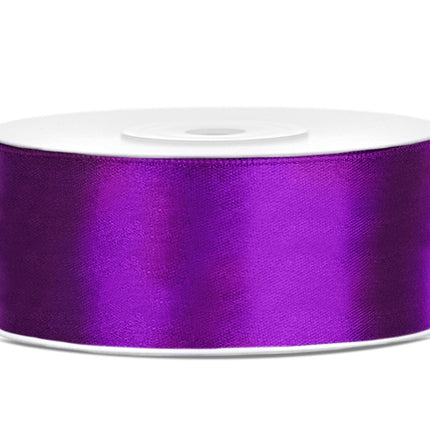 Satinband Lila 25mm 25m