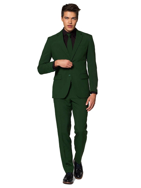 Dunkelgrüner Anzug Männer OppoSuits