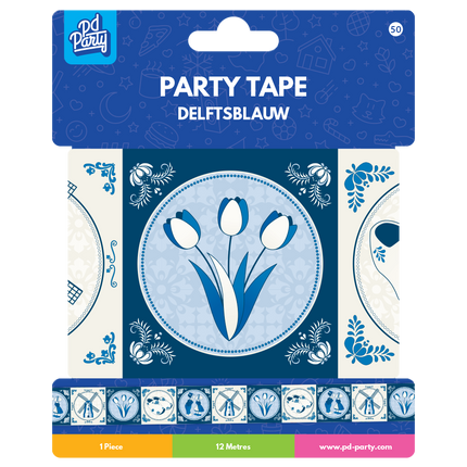 Party Tape Delftware 1.2m