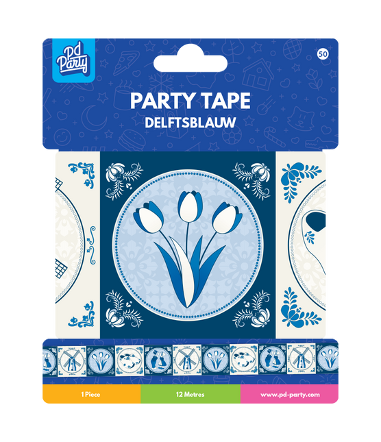 Party Tape Delftware 1.2m