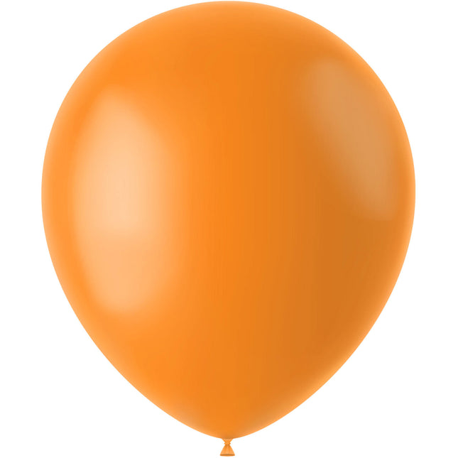 Orange Luftballons Mandarine Orange 33cm 10Stk