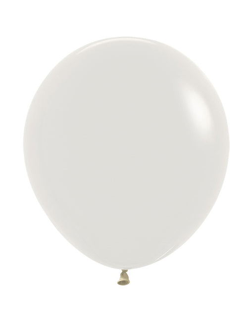 Ballons Pastell Dämmerung Creme 45cm 25Stk