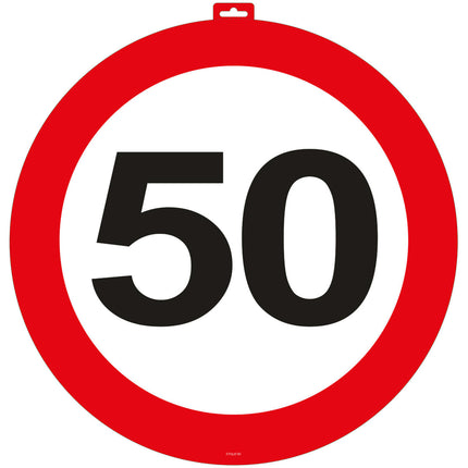 Türschild 50 Jahre 47cm