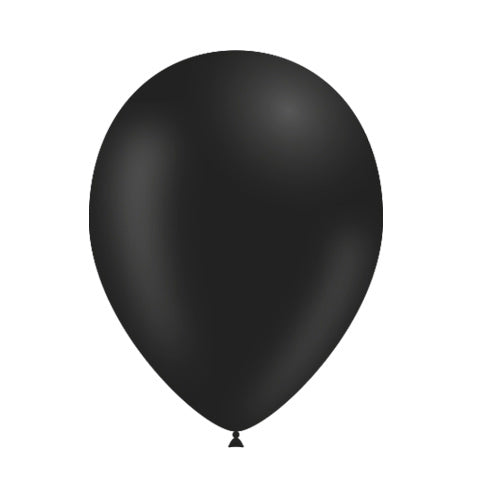 Schwarze Ballons 25cm 50Stk