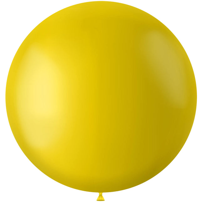 Gelber Ballon Toskanisch Gelb 80cm