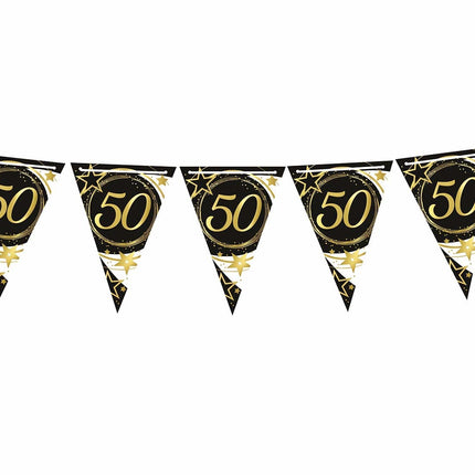 Girlande 50 Jahre Papier 3m