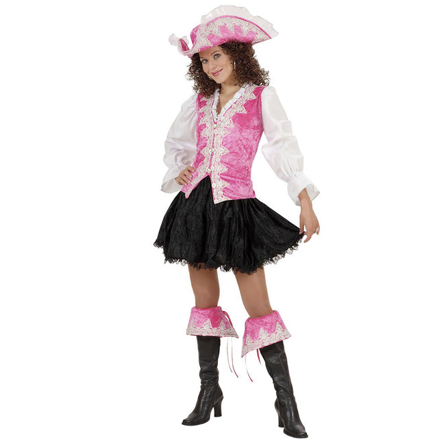 Piratenkostüm Rosa Damen