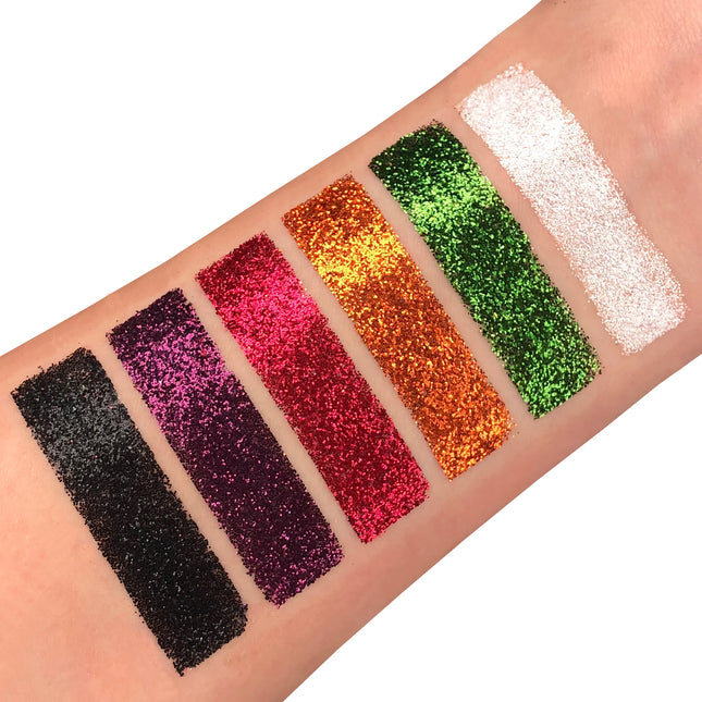 Moon Terror Halloween Glitter Shaker Midnight Black 5g