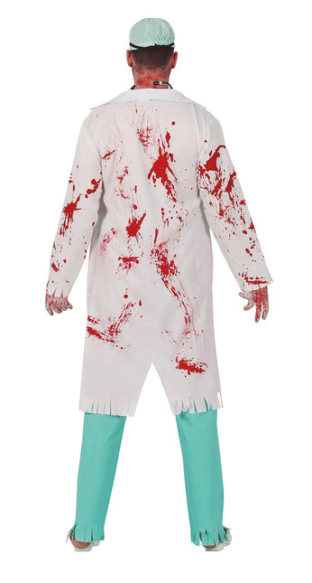 Doktor Zombie Halloween Kostüm Männer