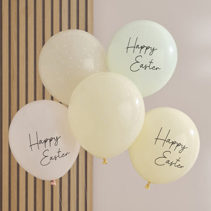 Ostern Ballons Frohe Ostern 30cm 5Stück