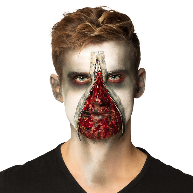 Halloween Makeup Set Zombie Zipper