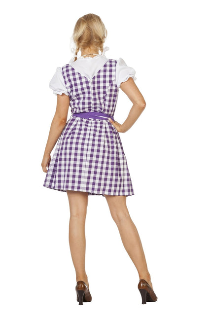 Lila Dirndlkleid Oktoberfest Damen