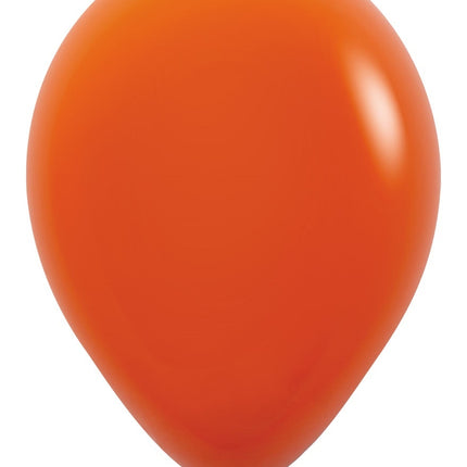 Ballons Sonnenuntergang Orange 30cm 12 Stk.