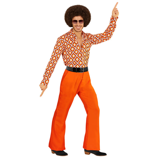 Disco 70S Hose Orange Männer