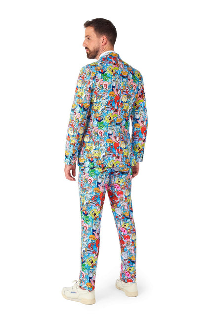 SpongeBob Frenzy Anzug Männer OppoSuits