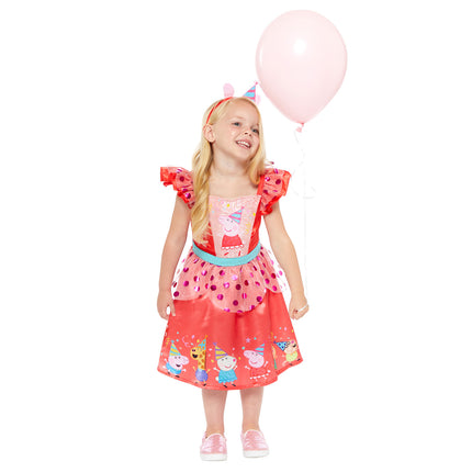 Kinderkostüm Peppa Pig Partykleid