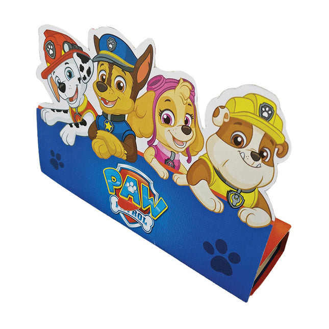 Paw Patrol Einladungen Dekoration 21cm 8Stück