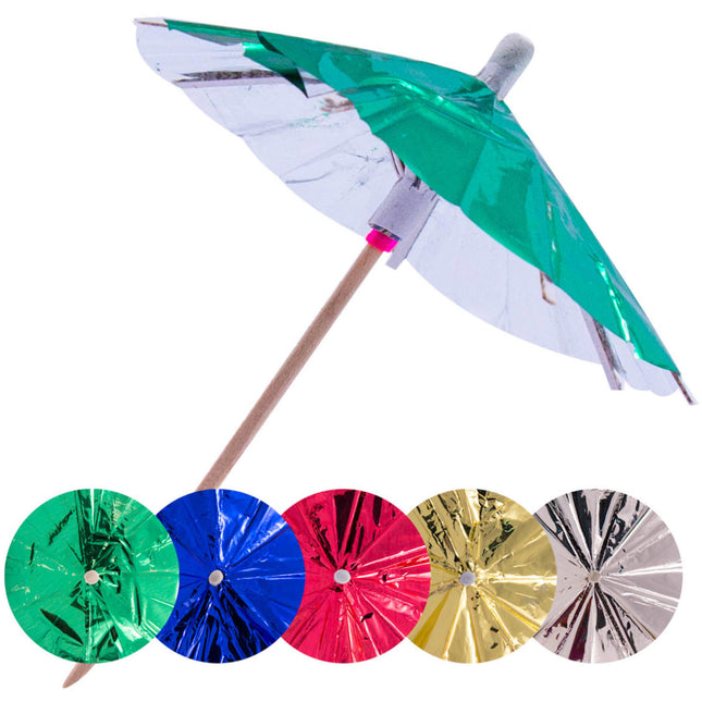 Parasol Cocktail Sticks 10cm 15Stk