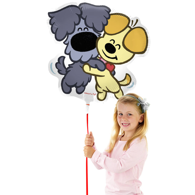 Woezel und Pip Folienballon 57cm Leer