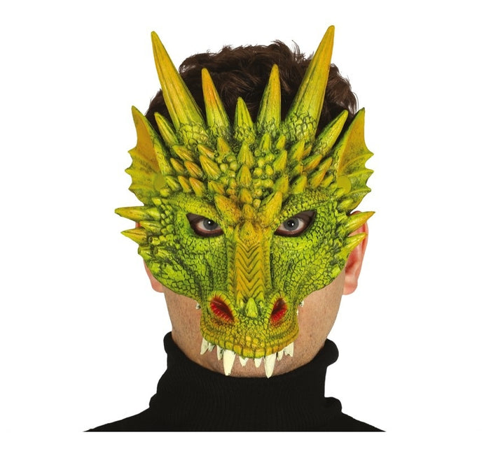 Halloween Halbmaske Drache