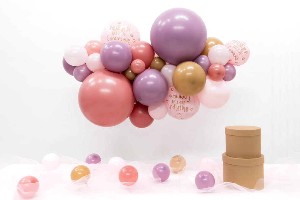 Ballons DIY Ballon Kit Bio Kommunion Rosa