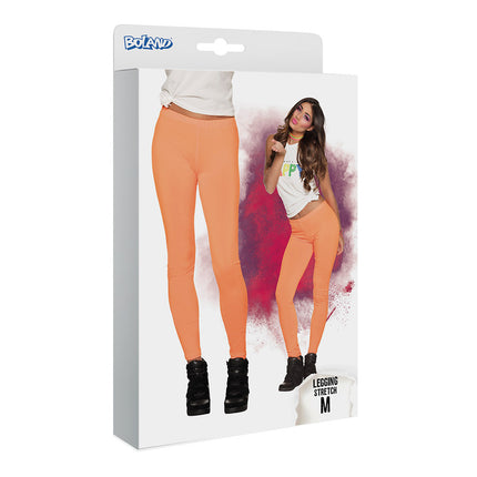 Orangefarbene Leggings