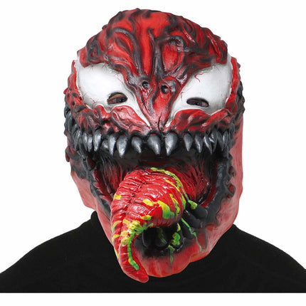 Rote Halloween Maske Monster