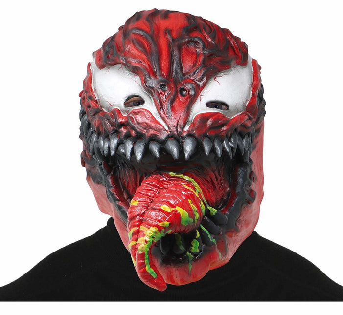 Rote Halloween Maske Monster