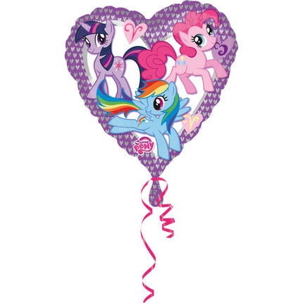 My Little Pony Helium Ballon Herz 43cm leer