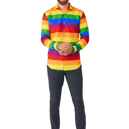 Regenbogen Shirt Männer Suitmeister