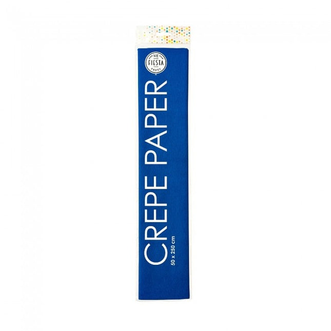 Krepppapier Marineblau 50cm 2.5m