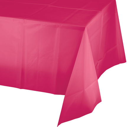 Fuchsia Tischtuch Plastik 2.74m