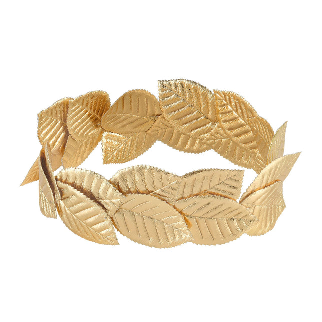 Goldenes Stirnband Laurel Leaf