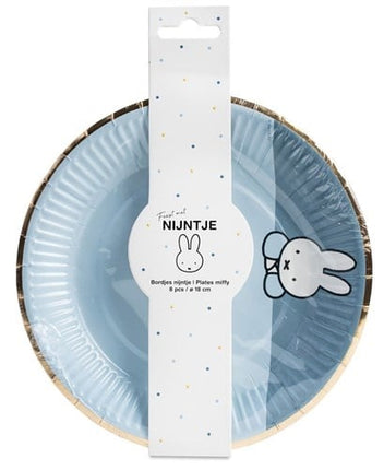 Miffy Teller Blau 18cm 8Stück