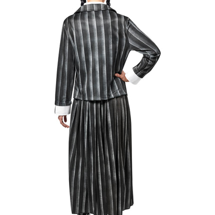 Halloween Kostüm Mittwoch Addams Uniform