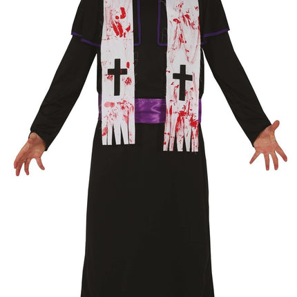 Zombie Priester Halloween Kostüm Männer L