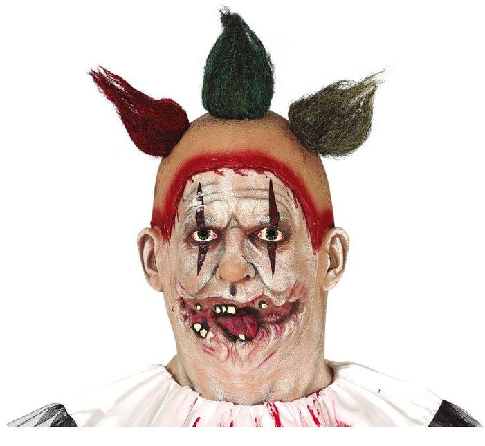 Halloween Clown Maske Haar