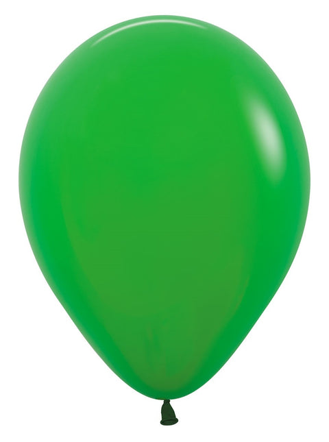 Ballons Kleeblatt Grün 30cm 12Stk