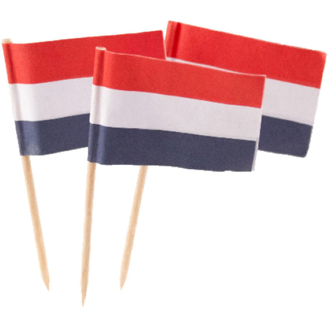 Holländische Flagge Prickers 50pcs