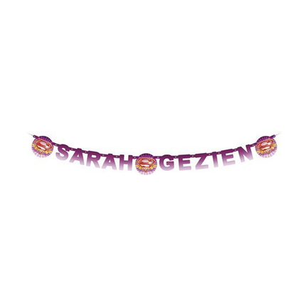 Sarah Briefgirlande Rosa 1,6m