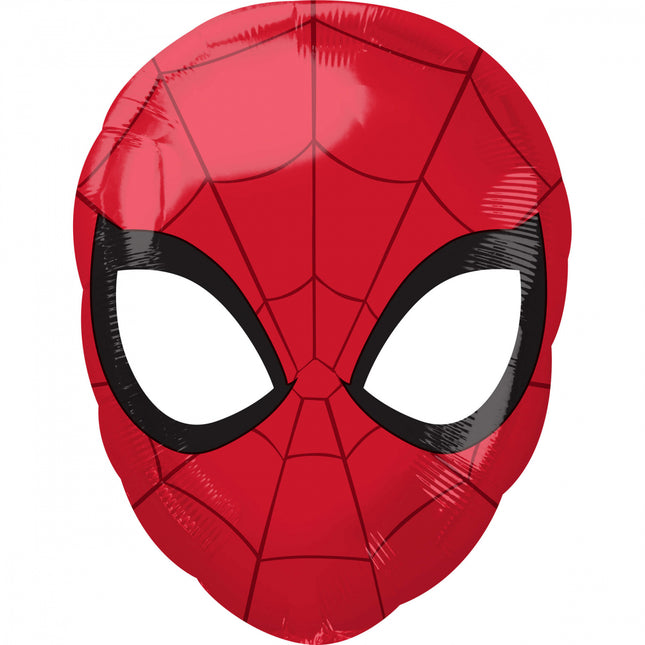 Spiderman Helium Ballon Kopf 43cm leer