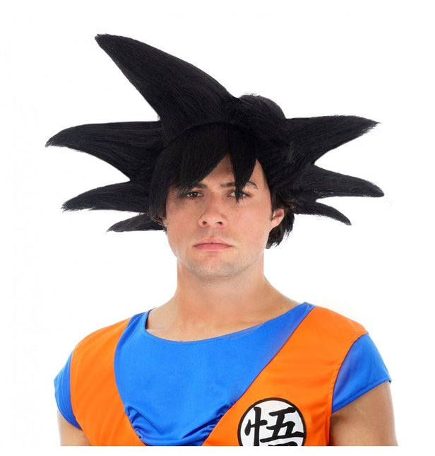 Goku Saiyan Perücke Schwarz Dragon Ball Z