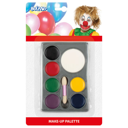 Clown Make-up Set 8 Teile