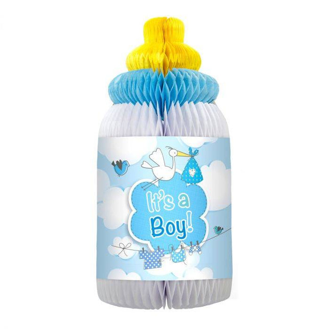 Geburt Honigwabe Junge Babyflasche 33cm