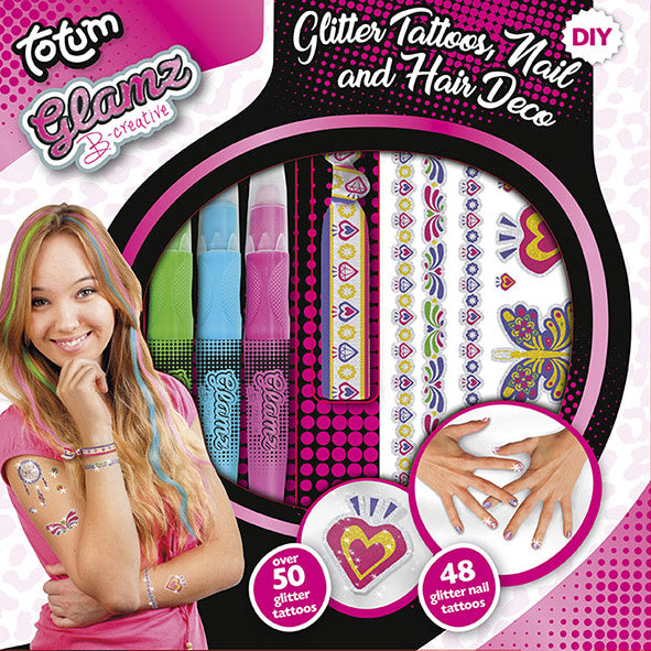 Glamz Nagel/Tattoo Set