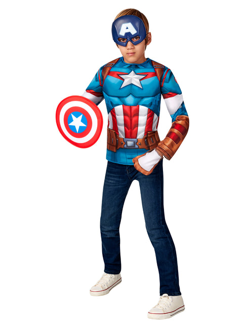 Captain America Anzug Kinderset